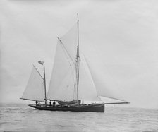 The ketch 'Palatina' under way. Creator: Kirk & Sons of Cowes.