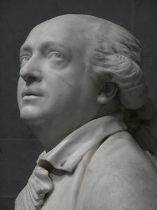 Count Alessandro di Cagliostro (1743-1795) Detail, 1786. Artist: Houdon, Jean-Antoine (1741-1828)