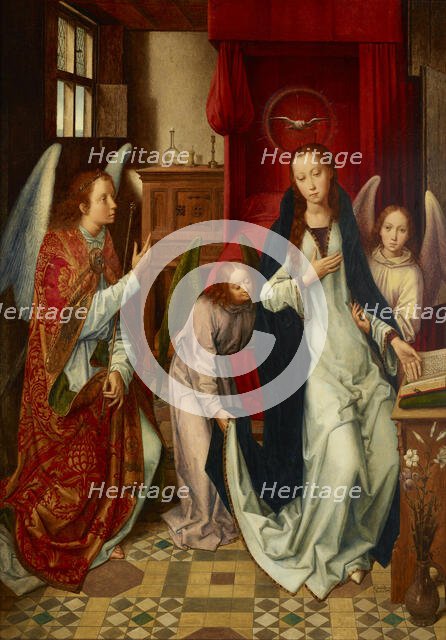 Annunciation, 1892. Creator: Emil Bublitz.