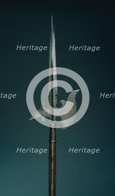 Parade Halberd (from the state guard of Elector Christian I of Saxony [ 1560- 91]), 1586-1591. Creator: Unknown.