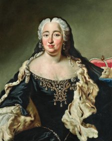 Maria Anna of Neuburg (1693-1751), Countess Palatine of Neuburg and Duchess of Bavaria... Creator: Desmarées, George (1697-1776).