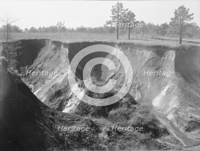 Erosion near Oxford, Mississippi, 1936. Creator: Walker Evans.