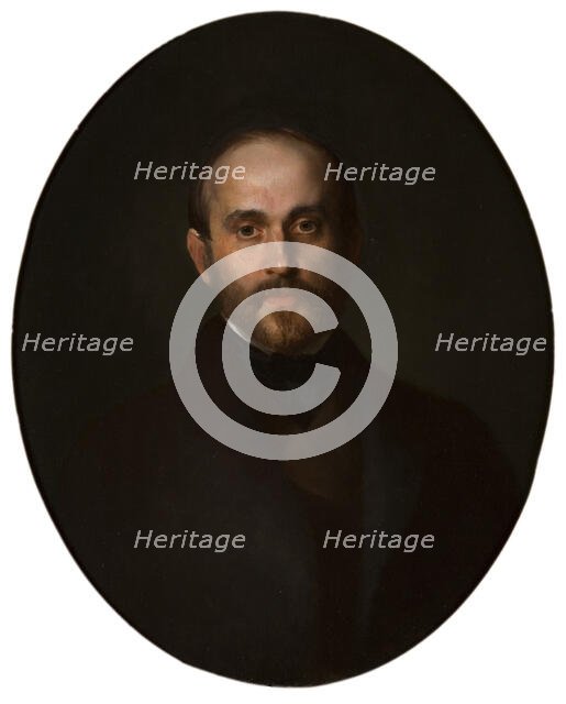 Portrait of Teofil Lenartowicz, between 1852-1856. Creator: Anton Teofil Kwiatkowski.