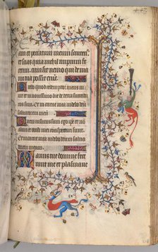 Hours of Charles the Noble, King of Navarre (1361-1425): fol. 218r, Text, c. 1405. Creator: Master of the Brussels Initials and Associates (French).