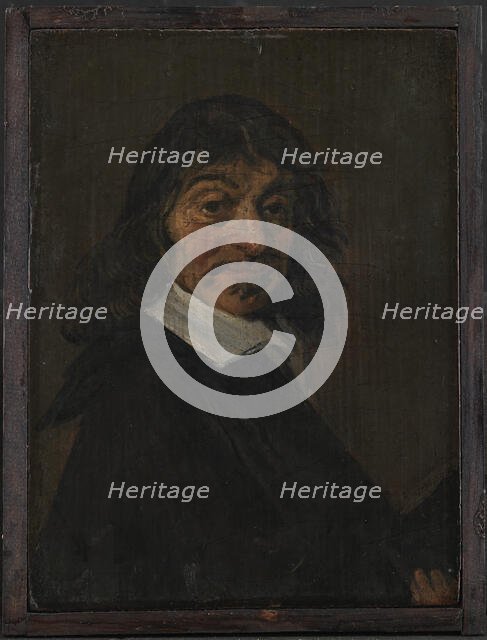 Portrait of René Descartes (1596-1650), 1647-1648. Creator: Frans Hals.