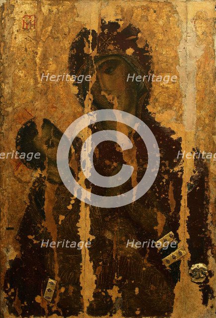 Icon of the Mother of God of Chelm, 11th century. Artist: Byzantine icon  