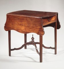 Pembroke Table, c. 1790. Creator: Unknown.