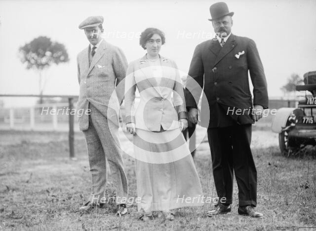 Mrs. Edward Beale McLean with Husband, 1911. Creator: Harris & Ewing.