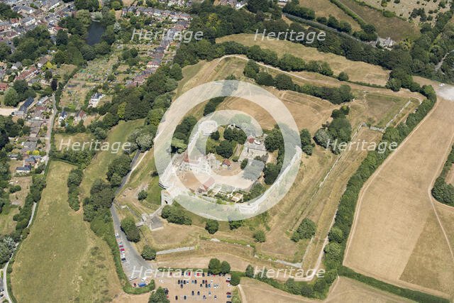 Carisbrooke Castle, Carisbrooke, Isle of Wight, 2018. Creator: Damian Grady.