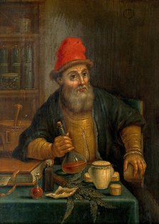 An apothecary. Creator: Unknown.