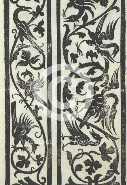 Libro quarto. De rechami per elquale se impara in diuersi modi lordine e il modo de re..., ca. 1532. Creator: Alessandro Paganino.