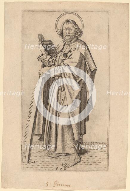 Saint Judas Thaddaeus, c. 1490/1500. Creator: Master FVB.