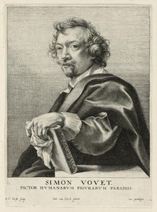 Simon Vouet, 1630/36. Creators: Robert van Voerst, Anthony van Dyck.