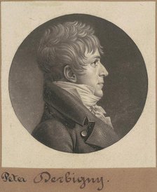 Pierre Auguste Charles Bourguignon Derbigny, 1805. Creator: Charles Balthazar Julien Févret de Saint-Mémin.