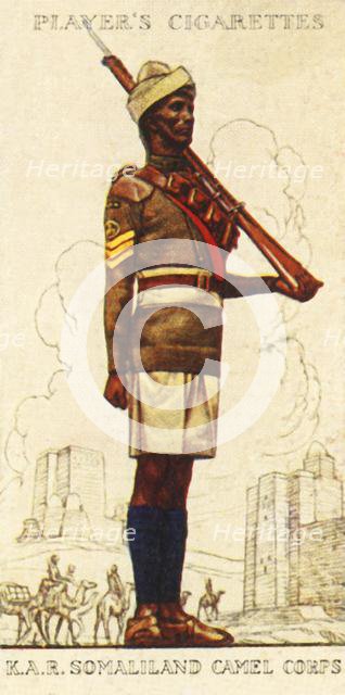 'King's African Rifles: Somaliland Camel Corps', 1936. Creator: Unknown.