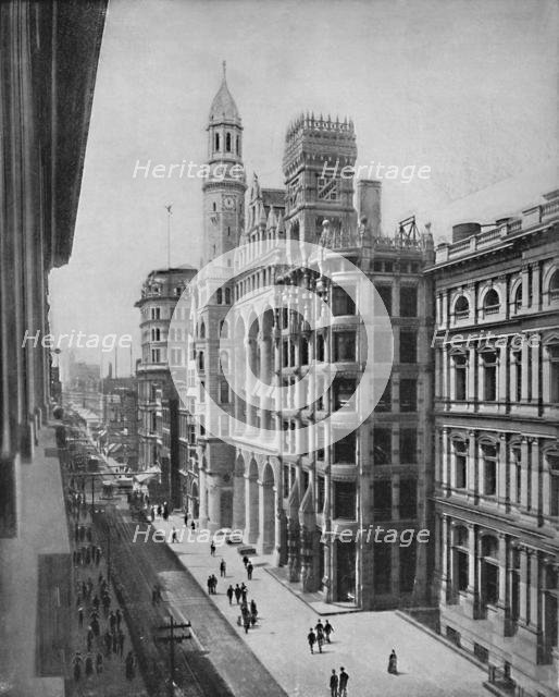 'Chestnut Street, Philadelphia', c1897. Creator: Unknown.