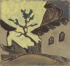 Village cottage, 1931. Creator: Zolo Palugyay.