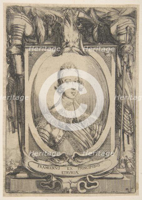 Francesco de Medici, Prince of Tuscany, ca. 1634. Creator: Stefano della Bella.