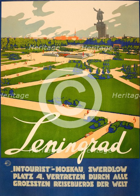 Leningrad - Intourist, Early 1930s.
