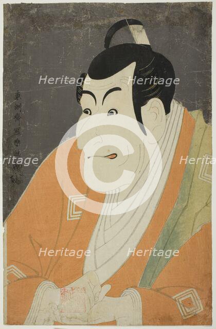 The actor Ichikawa Ebizo IV as Takemura Sadanoshin, 1794. Creator: Tôshûsai Sharaku.