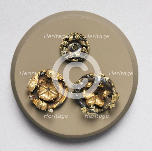 Brooch (Element of Garment Clasp), c. 1400. Creator: Unknown.