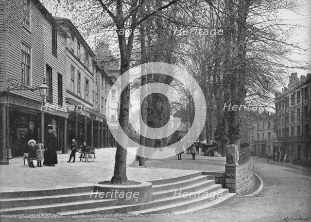 'The Pantiles, Tunbridge Wells', c1896. Artist: Carl Norman.