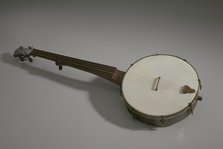 Banjo made in the style of William Esperance Boucher, Jr., ca. 1850s. Creator: Unknown.