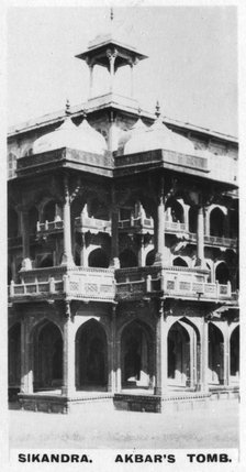 Akbar's Tomb, Sikandra, Agra, India, c1925. Artist: Unknown