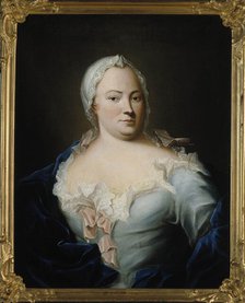 Portrait of a Woman, 1755. Creator: Isak Wacklin.