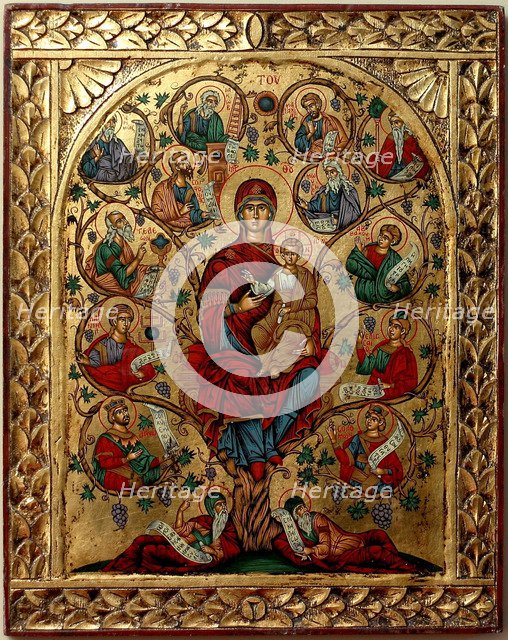 The Tree of Jesse (The Holy Tree). Artist: Anonymous  