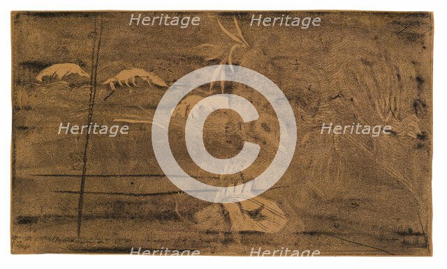 L’univers est créé (The Universe Is Being Created), from the Noa Noa Suite, 1893/94. Creator: Paul Gauguin.