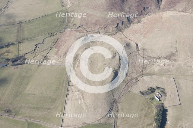 Iron Age defended settlement and Romano-British settlement on Gallow Law, Northumberland, 2015. Creator: Historic England.