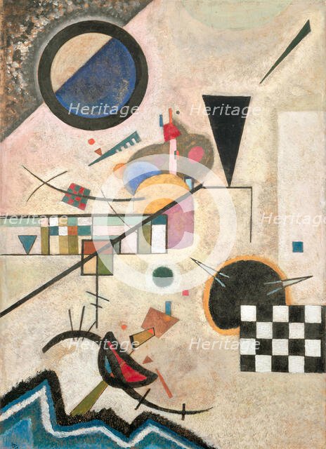 Gegenklänge (Opposing Accords) , 1924. Creator: Kandinsky, Wassily Vasilyevich (1866-1944).