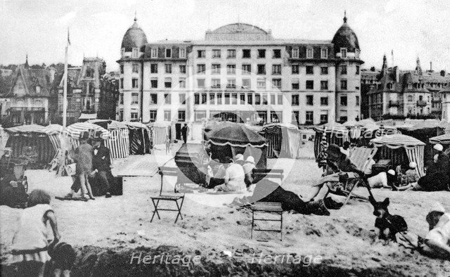 The Trouville Palace, Trouville, France, c1920s. Artist: Unknown