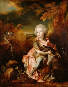 Portrait of a Boy in Fancy Dress, about 1710-1714. Creator: Nicolas de Largilliere.