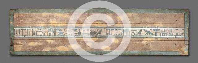 Coffin of Senbi (Lid), 1918-1859 BC. Creator: Unknown.