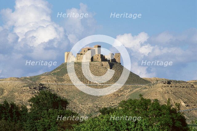 Montearagón Castle, Quicena, Aragón, Spain, 11th, century (2008).  Creator: LTL.