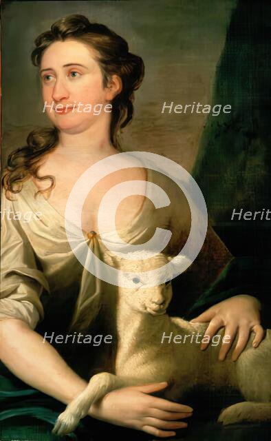 Mrs Jane Hogarth - The Artist's Wife. Creator: William Hogarth.