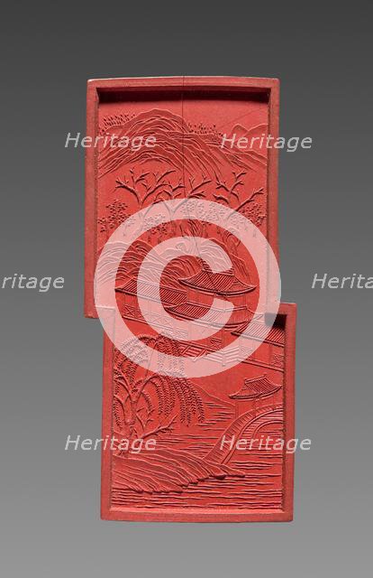 Ink Cake, 1736-95. Creator: Unknown.