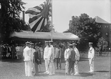 Japanese Mission To U.S. - Visit To Naval Academy, 1917. Creator: Harris & Ewing.