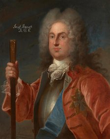 Portrait of Józef Wandalin Mniszch (1670-1747), Grand Marshal of the Crown, 2nd half of 18th century Creator: Unknown.