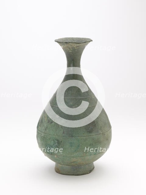Bottle, Goryeo period, 14th century. Creator: Unknown.