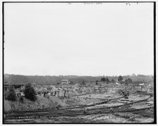 Stone quarry at Pearl, Illinois, between 1890 and 1901. Creator: Unknown.