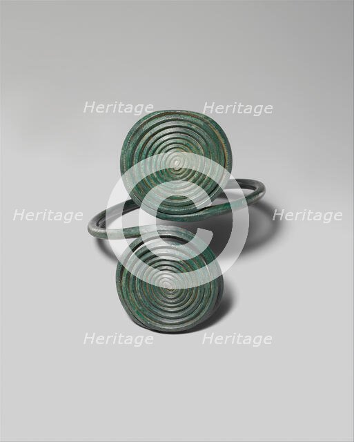 Armband with Spirals, European Bronze Age, 14th-12th century B.C. Creator: Unknown.