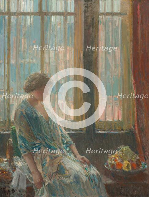 The New York Window, 1912. Creator: Frederick Childe Hassam.