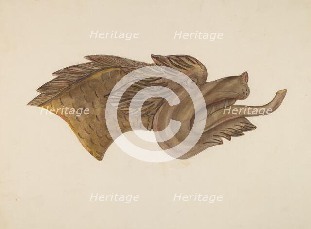 Animal Head, c. 1939. Creator: Gerard Barnett.