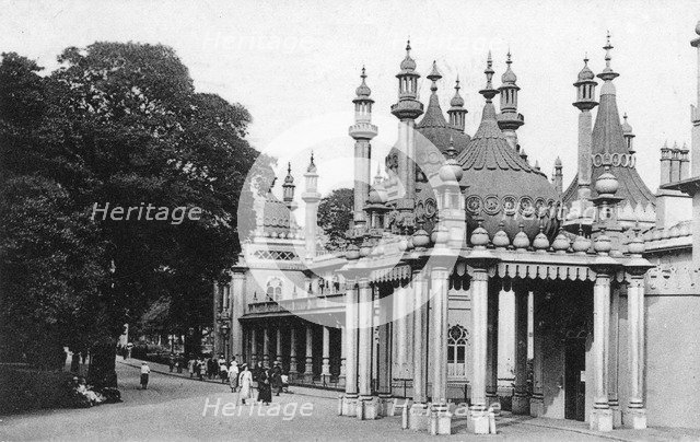 The Royal Pavilion, Brighton, East Sussex, early 20th century. Artist: Unknown