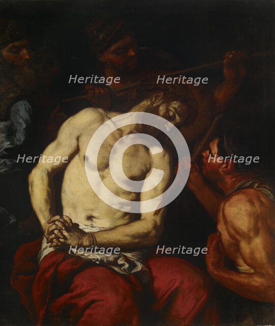 The Crowning with thorns, 1652-1698. Creator: Johann Carl Loth.