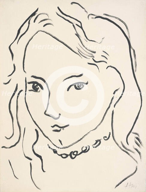 Portrait de Marguerite, 1906-1907. Creator: Matisse, Henri (1869-1954).