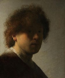 Self-portrait, c.1628. Creator: Rembrandt Harmensz van Rijn.